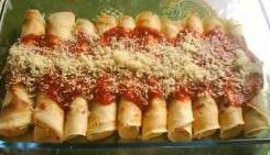 Panquecas de frango