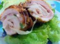 Rolês de Frango Recheado